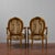 Set of Napoleon III Style Gilded Armchairs For Sale - Image 15 of 18