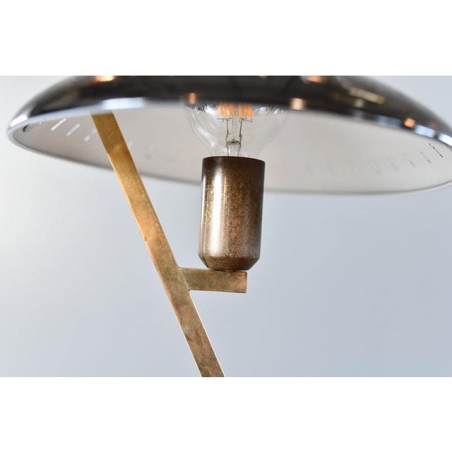 Metal Decora Z Lamp by Louis Kalff for Phillips, 1950s For Sale - Image 7 of 12