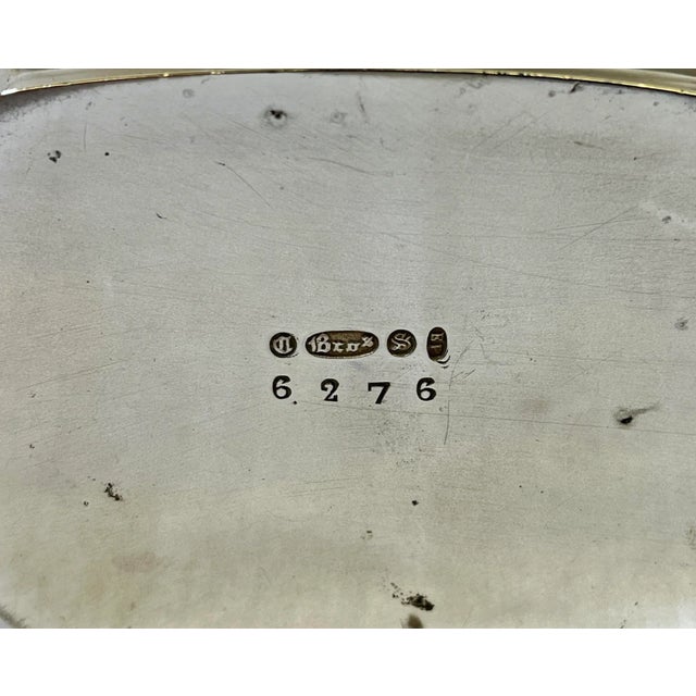 Antique 4 Piece Briddon Brothers Silver Plate Tea Set From England - Circa 1890 For Sale - Image 12 of 12