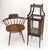 Victorian c1900s 360 Degree Center Vitrine Display Cabinet Showcase Clean! For Sale - Image 14 of 18
