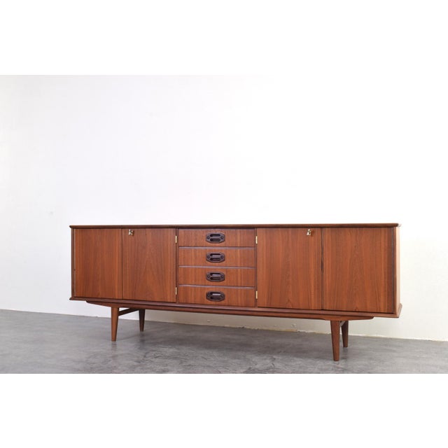 Mid-Century Modern Danish Teak Sideboard, 1960s For Sale - Image 9 of 17