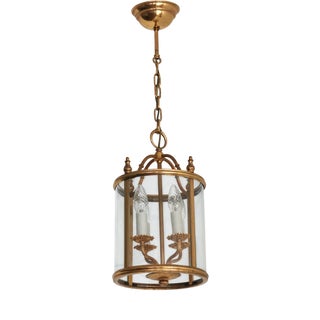 Italian Empire Hall Pendant Lamp by Gaetano Sciolari, 1960s For Sale