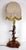 Antique Antler and Beaded Fabric Shade Table Lamp, 1930s/40s, Single Light, 73 Cm High from Unbekannt For Sale - Image 9 of 9