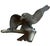 Mid 20th Century Antique Solid Brass Eagle Statue For Sale - Image 5 of 9