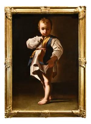Workshop of Bartolomeo Schedoni, Portrait of a Child Alessandro Farnese Schedoni, 1630, Oil on Canvas