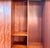 Wood Small Mid-Century Scandinavian Modern Wardrobe in Teak Veneer, 1960s For Sale - Image 7 of 17