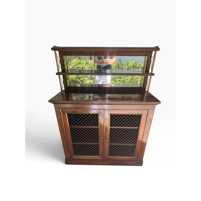 19th Century Antique Regency Style Rosewood Chiffonier Sideboard For Sale - Image 5 of 6