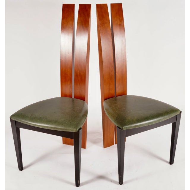 Green Italian Dining Chairs in the Style of Pietro Costantini -Set of 4 For Sale - Image 8 of 13