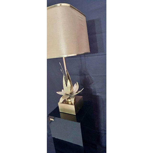 1970s Vintage Bronze and Brass Lamp, 1970s For Sale - Image 5 of 18