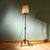Vintage French Floor Lamp inn Wrought Iron with Tripod Base, 1930s For Sale - Image 4 of 8