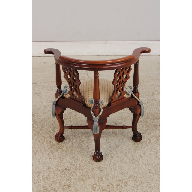 Chippendale Ball & Claw Mahogany Childs Side Chair For Sale - Image 16 of 18