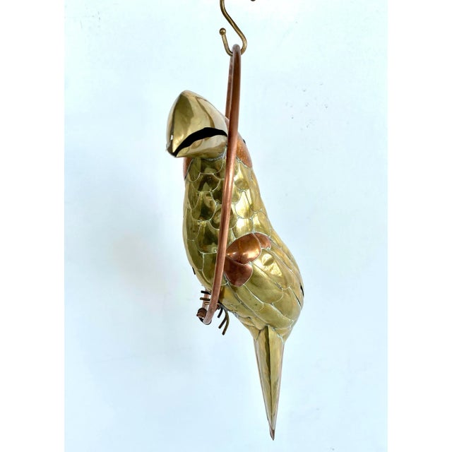 Sergio Bustamonte Brass & Cooper Toucan Sculpture by Sergio Bustamante For Sale - Image 4 of 9