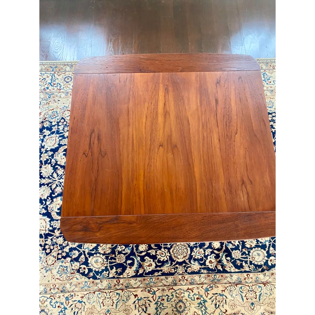 Brown Vintage Teak Coffee Table from Komfort, Denmark, 1960s For Sale - Image 8 of 17