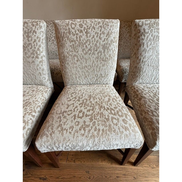 Dining Chairs S/8 Attributed/Styled After Thomas Pheasant by Baker Furniture For Sale In Greenville, SC - Image 6 of 7