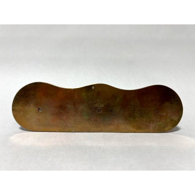 Glass Imhof Vintage Desk Clock For Sale - Image 7 of 7