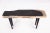 One Slab Living Edge Petrified Wood Console Table 51 For Sale - Image 4 of 6