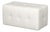 J. Robert Scott White Leather Upholstered Bench For Sale