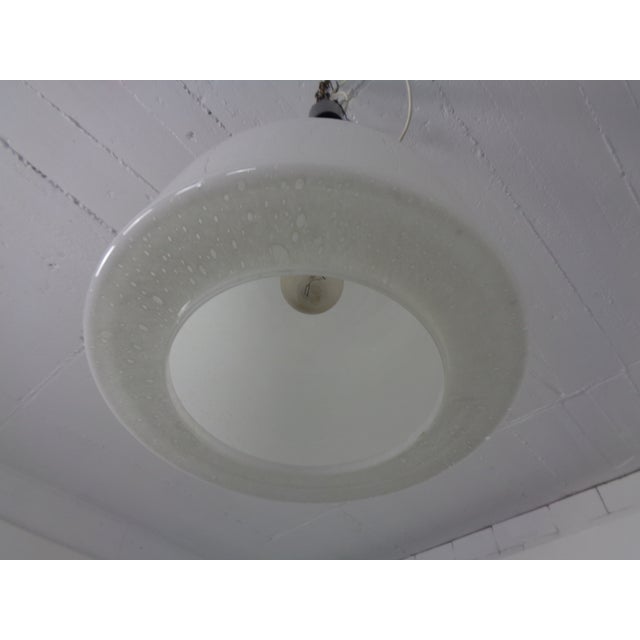 Mid-Century Modern Glass Ceiling Lamp from Peill & Putzler, Germany, 1960s For Sale - Image 3 of 17