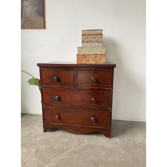 19th Century English Chest of Drawers, 1890s For Sale - Image 9 of 18