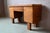 Wood Art Deco Boudoir Dressing Table in Elm Burl and Brass, 1930s For Sale - Image 7 of 14