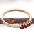 Red Rhodolite Garnet Band With Natural Diamonds Accents: Solid 14k Gold, Round 3mm, Size 6.75 For Sale - Image 8 of 8