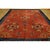 1920s Burnt Orange Field Floral Deco Oriental Antique Chinese Peking Knotted Rug For Sale - Image 9 of 10