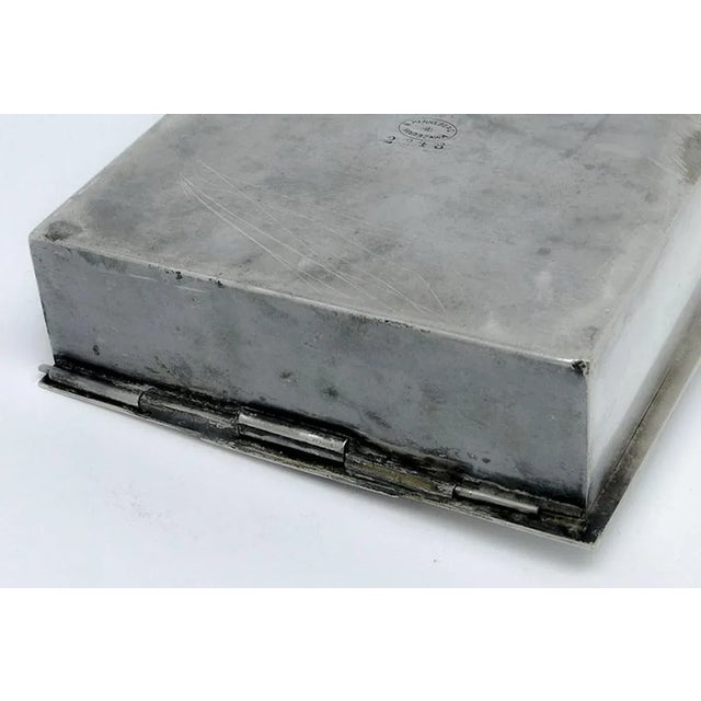 Polish Art Deco Humidor from Bracia Henneberg, 1930s For Sale - Image 4 of 12