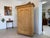 Original Gründerzeit (late 19th-century) farmhouse wardrobe, natural wood, hall wardrobe. Dimensions: Height x Width x...