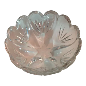Late 20th Century Waterford Marquis Hearts and Star Bowl