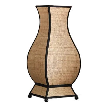 Small Pagoda Straw Lamp For Sale