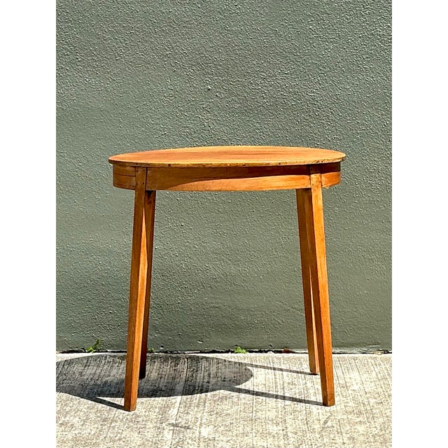 Vintage Hand Made Shaker Side Table For Sale - Image 11 of 12