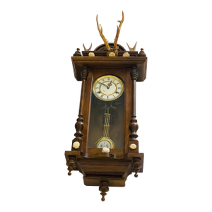 Antique Black Forest Wall Pendulum Clock