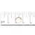 10K Yellow Gold Plated .925 Sterling Silver 1/3 cttw Natural Diamond Band Ring - Size 7 For Sale In New York - Image 6 of 6