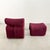 Magenta Vintage 1970s Attributed to Jan Ekselius Etcetera Chair & Ottoman MCM Retro For Sale - Image 8 of 12