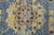 12x15 Hand-Knotted Modern Tabriz Style Wool Area Rug in Blue & Gold For Sale In New York - Image 6 of 12