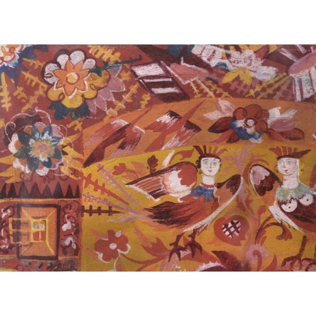 Art Nouveau Stage Design for "Le Cog D'Or" by Natalia Gontcharova For Sale - Image 3 of 10