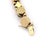 Mid 20th Century Mid 20th Century Multicolor Gems 14k Yellow Gold Slide Charm Bracelet For Sale - Image 5 of 6