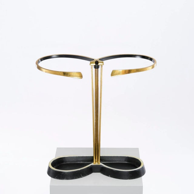 One of the most beautiful umbrella stand / umbrella holder in the original color "black" (not painted afterwards). The...