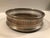 English 1950s English Pierced Silverplate and Wood Wine Coaster For Sale - Image 3 of 8