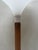 Wicker Floor Lamp French Mid Century Modern For Sale - Image 4 of 5
