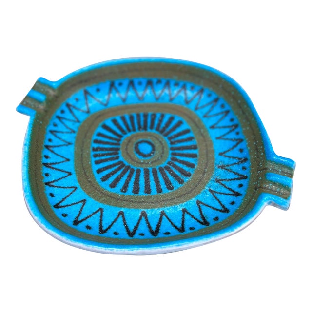 1960s Alvino Bagni for Raymor Italian Ceramic Ashtray/Catchall For Sale
