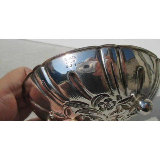 Sterling Silver Cabdy Dish by Kirk & Son Circa 1940s For Sale - Image 4 of 5