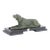 Setter Verdigris Patinated Spelter Sculpture For Sale