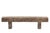 Farmhouse Indian Carved Front Rustic Teakwood Bench For Sale - Image 3 of 4