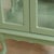 Small Display Cabinet in Pastel Green with Mirrored Back Panel For Sale - Image 14 of 16