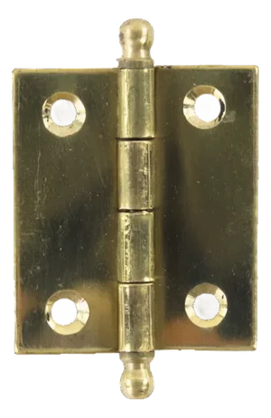 1-1/4" X1- 1/2" Solid Brass Butt Hinge