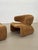 1960s Set of Djinn Lounge Chair and Ottoman Olivier Mourgue for Airborne, 1960s, Set of 2 For Sale - Image 5 of 9