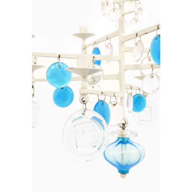Hanging Candelabra by Erik Höglund for Boda For Sale - Image 3 of 8
