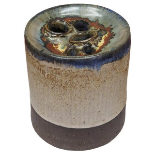 Danish Ceramic Vase, 1960s For Sale