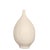 Mid-Century Modern Modernist Urn-White Plaster & Modernist Vase-White Plaster, Set of 2 For Sale - Image 3 of 5